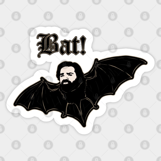 Laszlo - BAT Sticker by valentinahramov